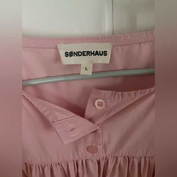 Sonderhaus Emmylou blouse in soft pink large - Picture 3 of 4